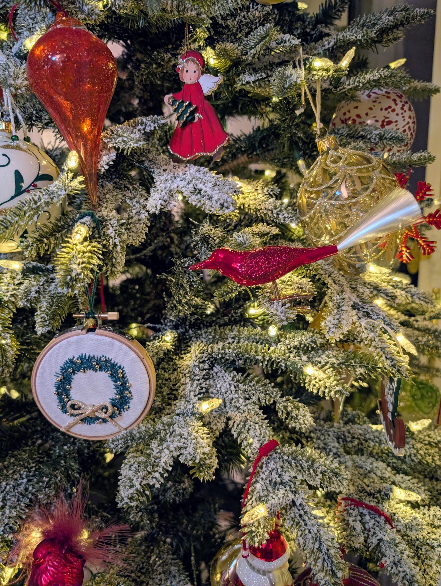 Oiseau rouge - tradition allemande 🇩🇪