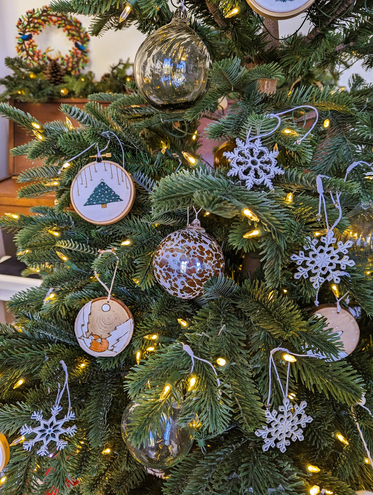 Boule Planète - Or miroir & Blanc 🇫🇷