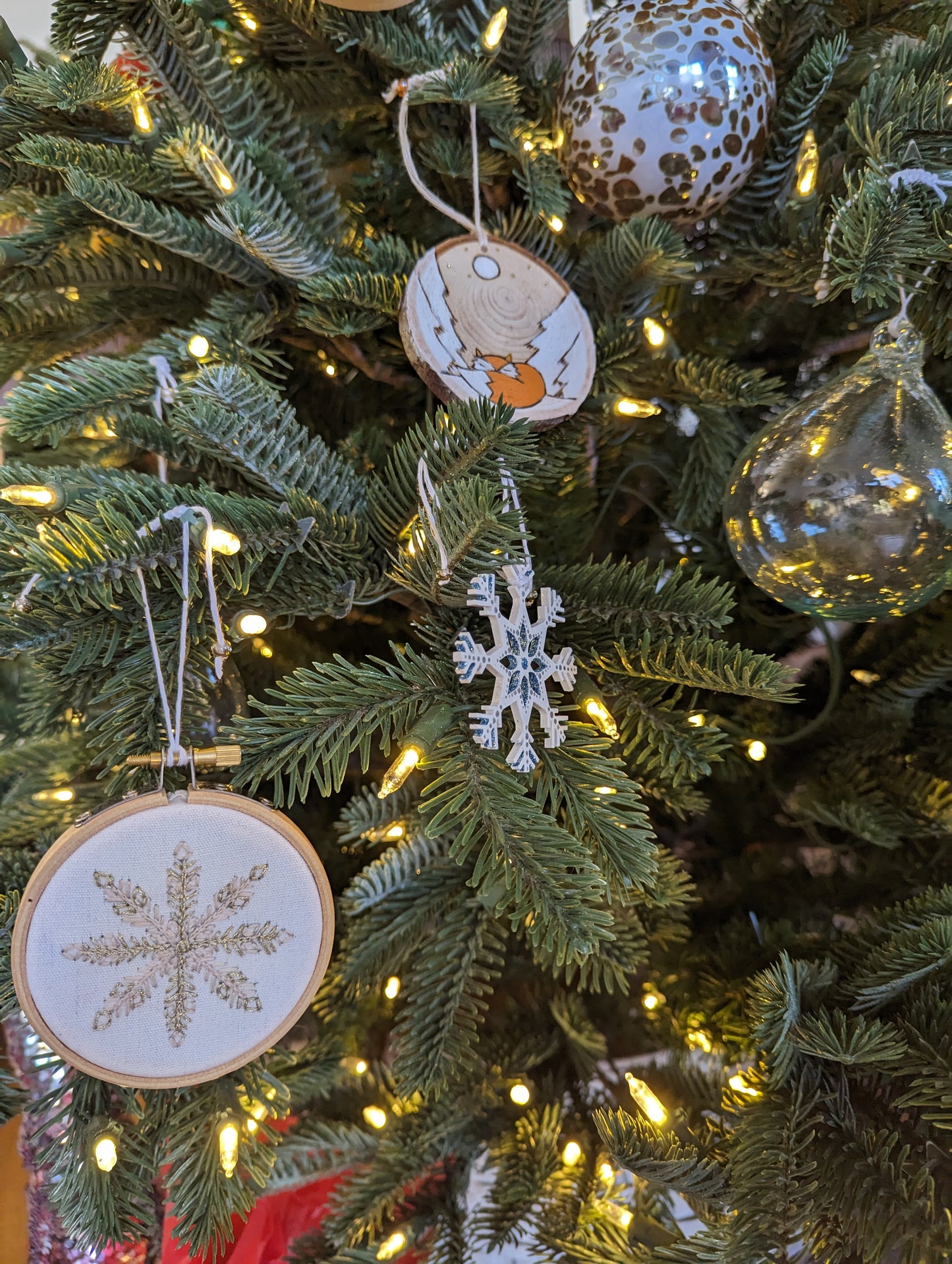 Broderie Flocon - Sable & Or 🇫🇷