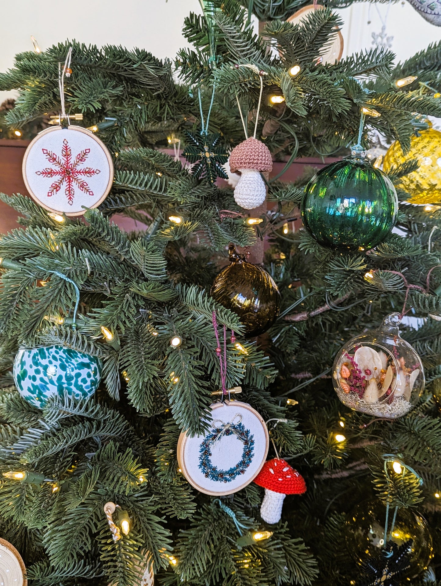 Boule Automne - terrarium de fleurs séchées 🇫🇷