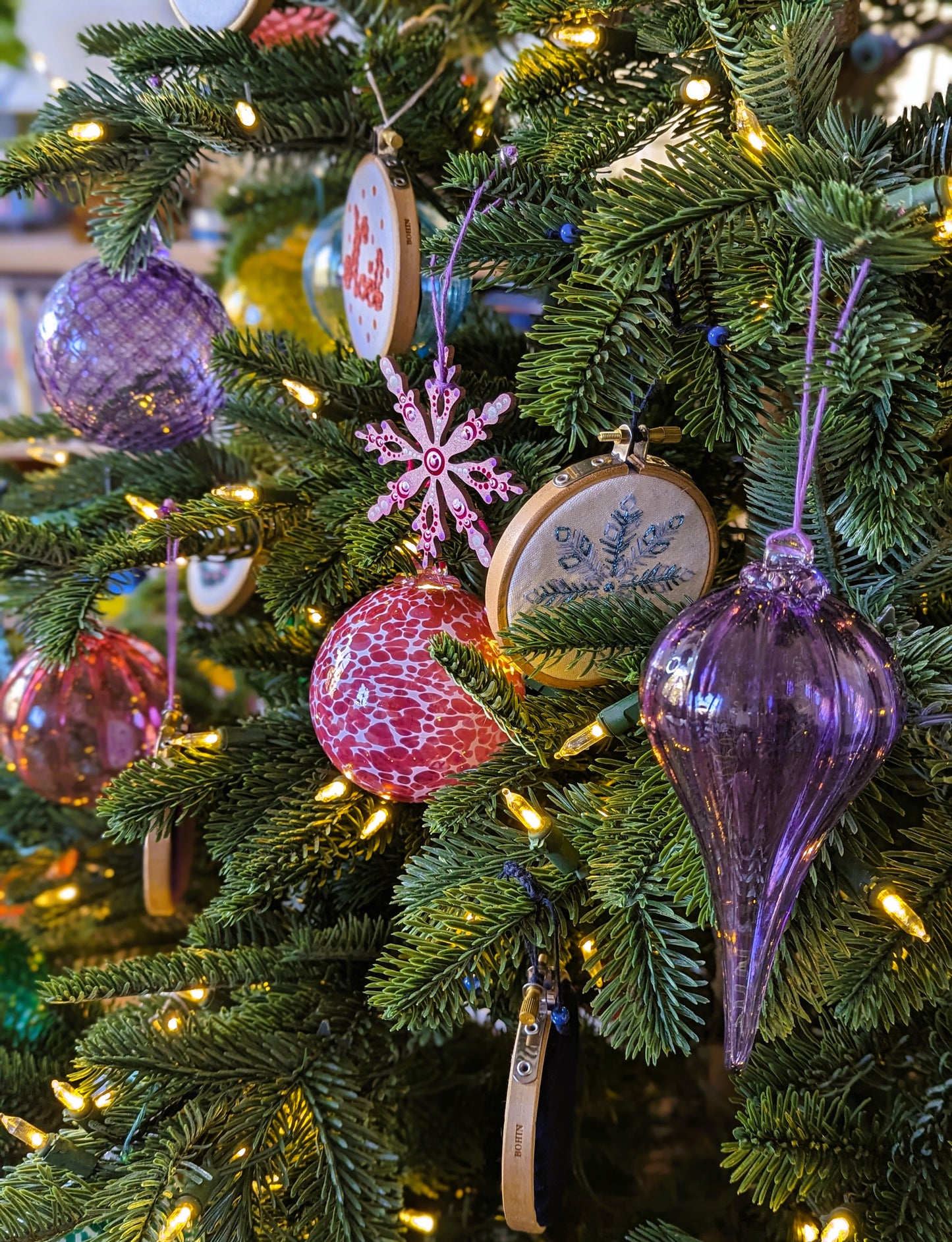 Boule Planète - Rose & Blanc 🇫🇷