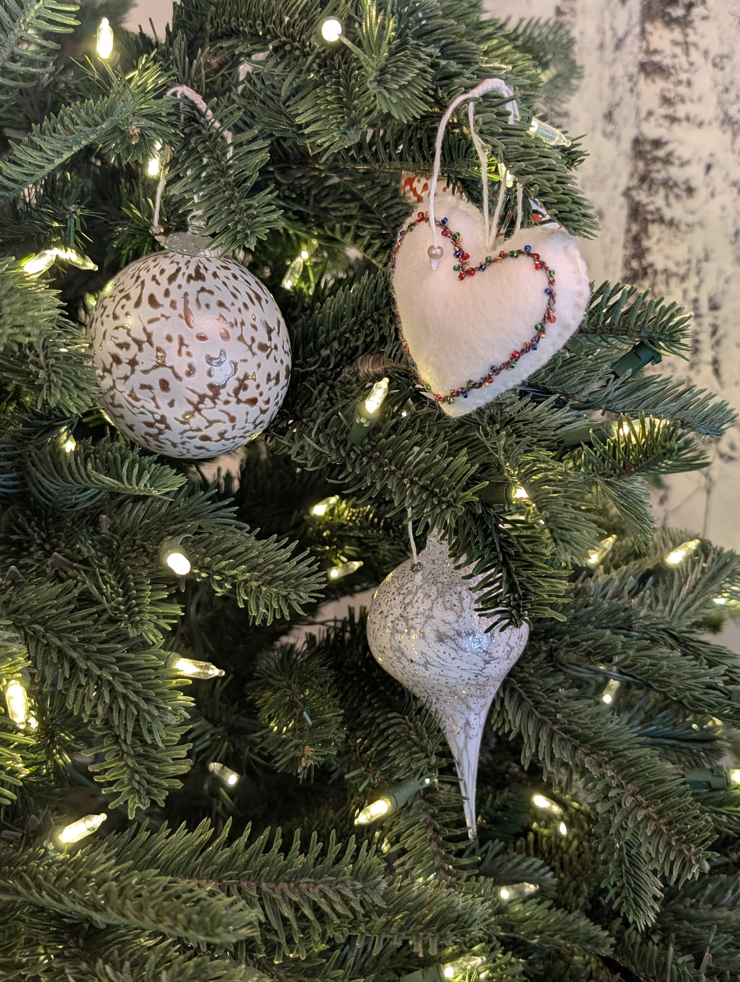 Boule Planète - Or scintillant & Blanc 🇫🇷