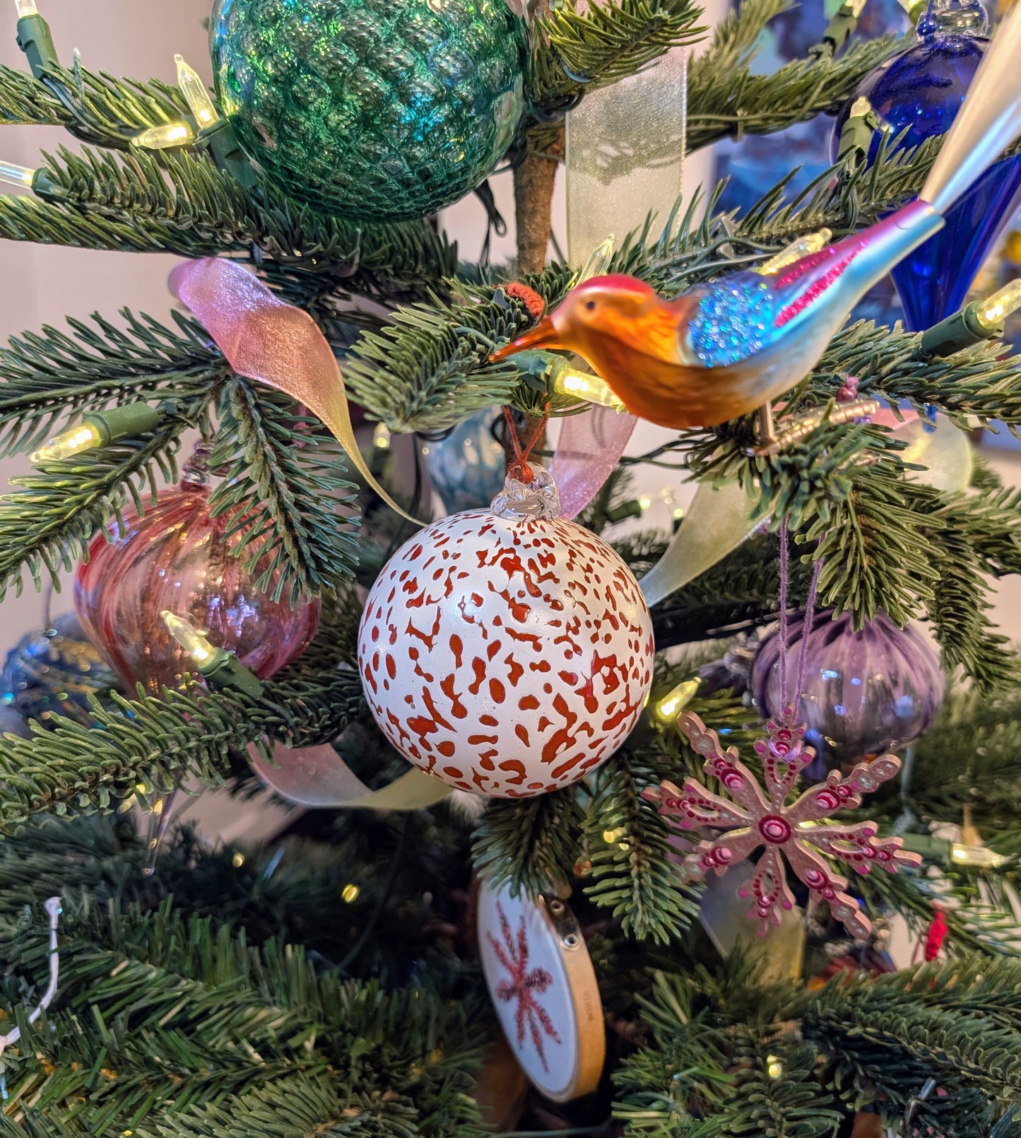 Boule Planète - Orange & Blanc 🇫🇷