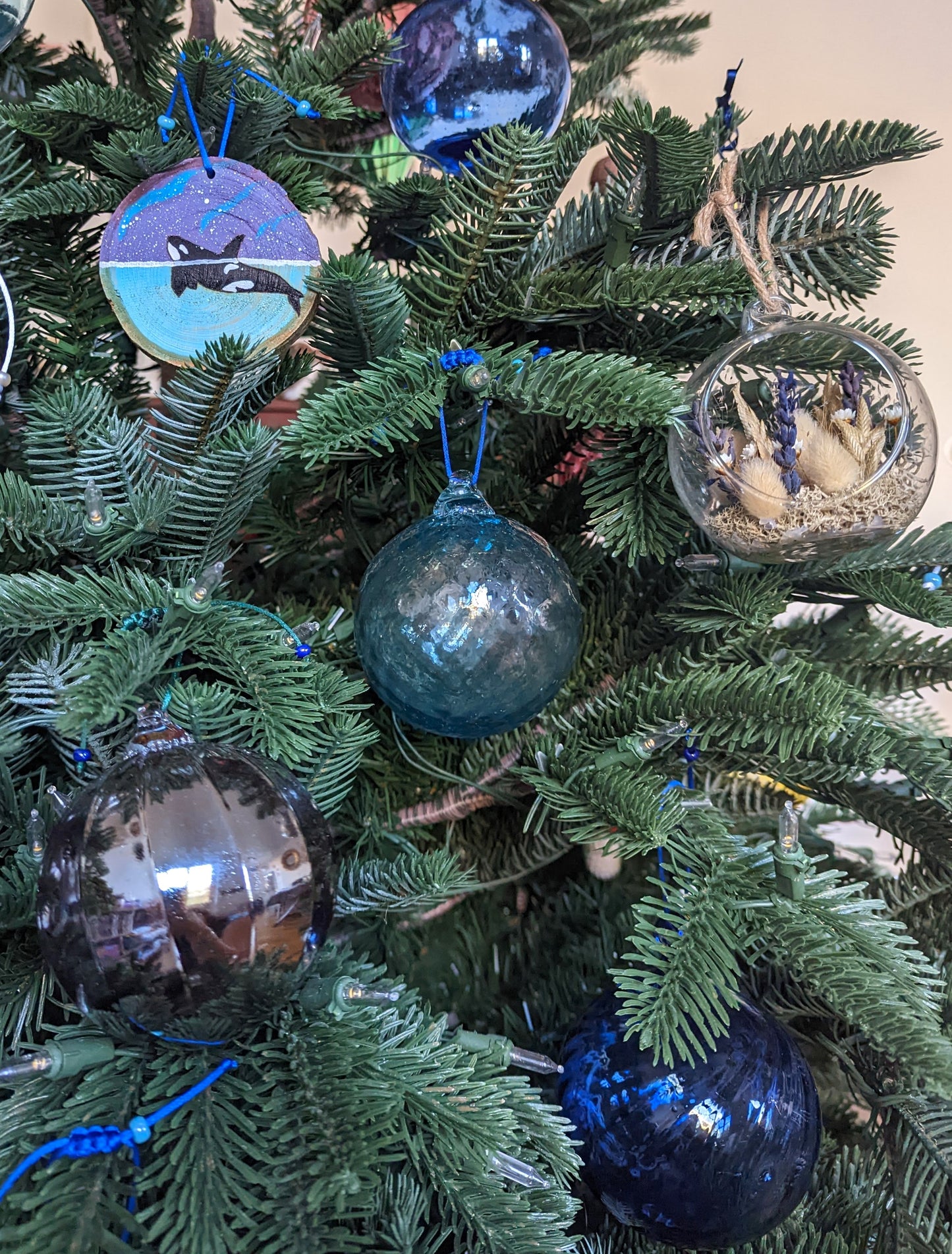 Boule Ananas - Bleu ciel 🇫🇷