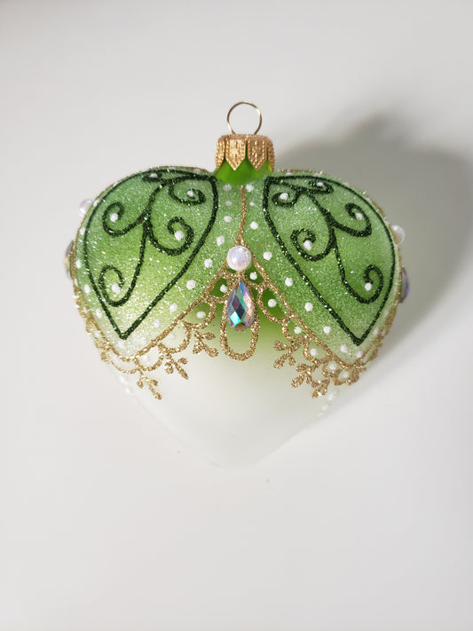 Cœur Les mille et une nuits - Vert givré 🇵🇱