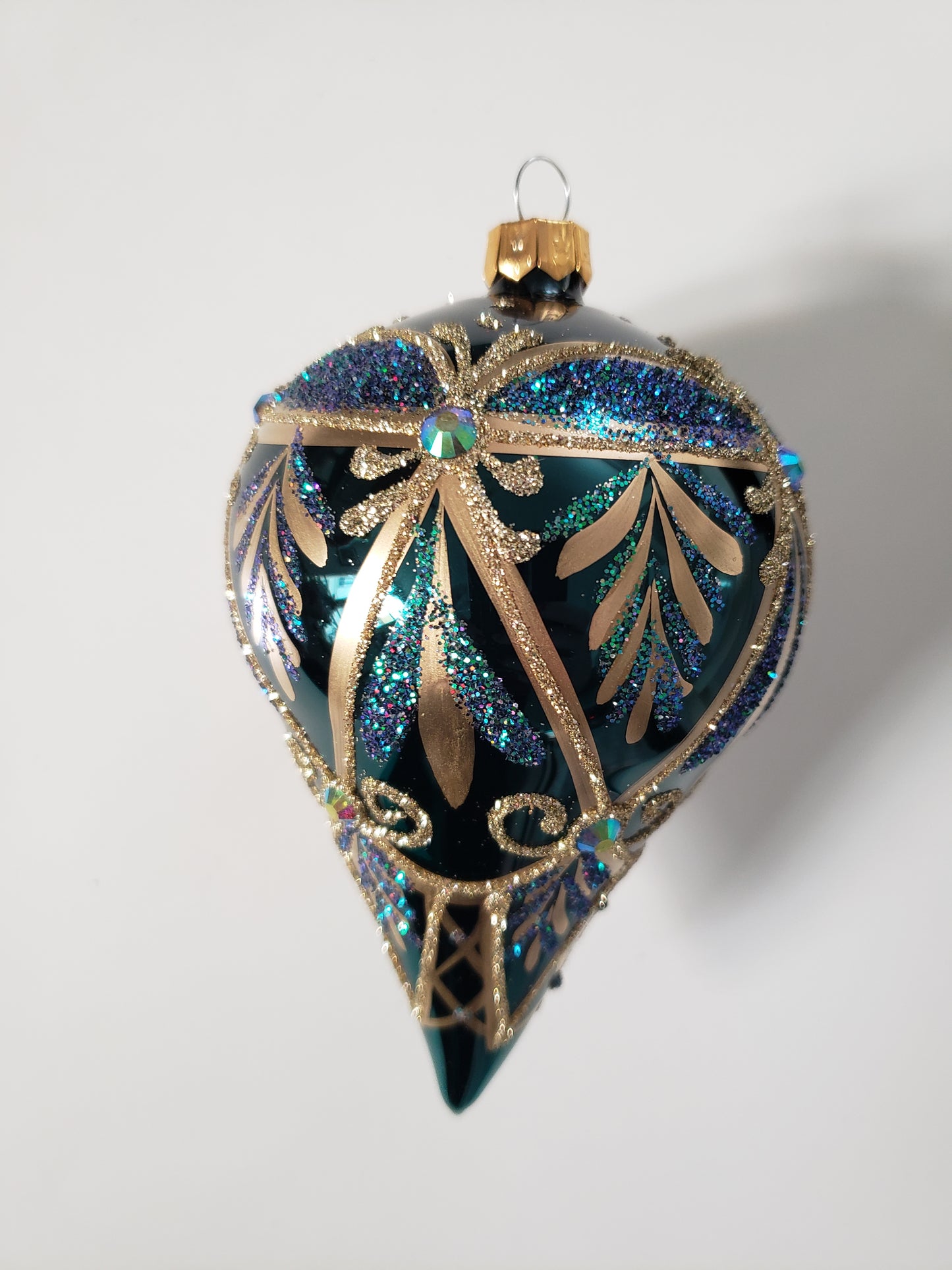 Noël baroque - Vert - Goutte large 🇵🇱