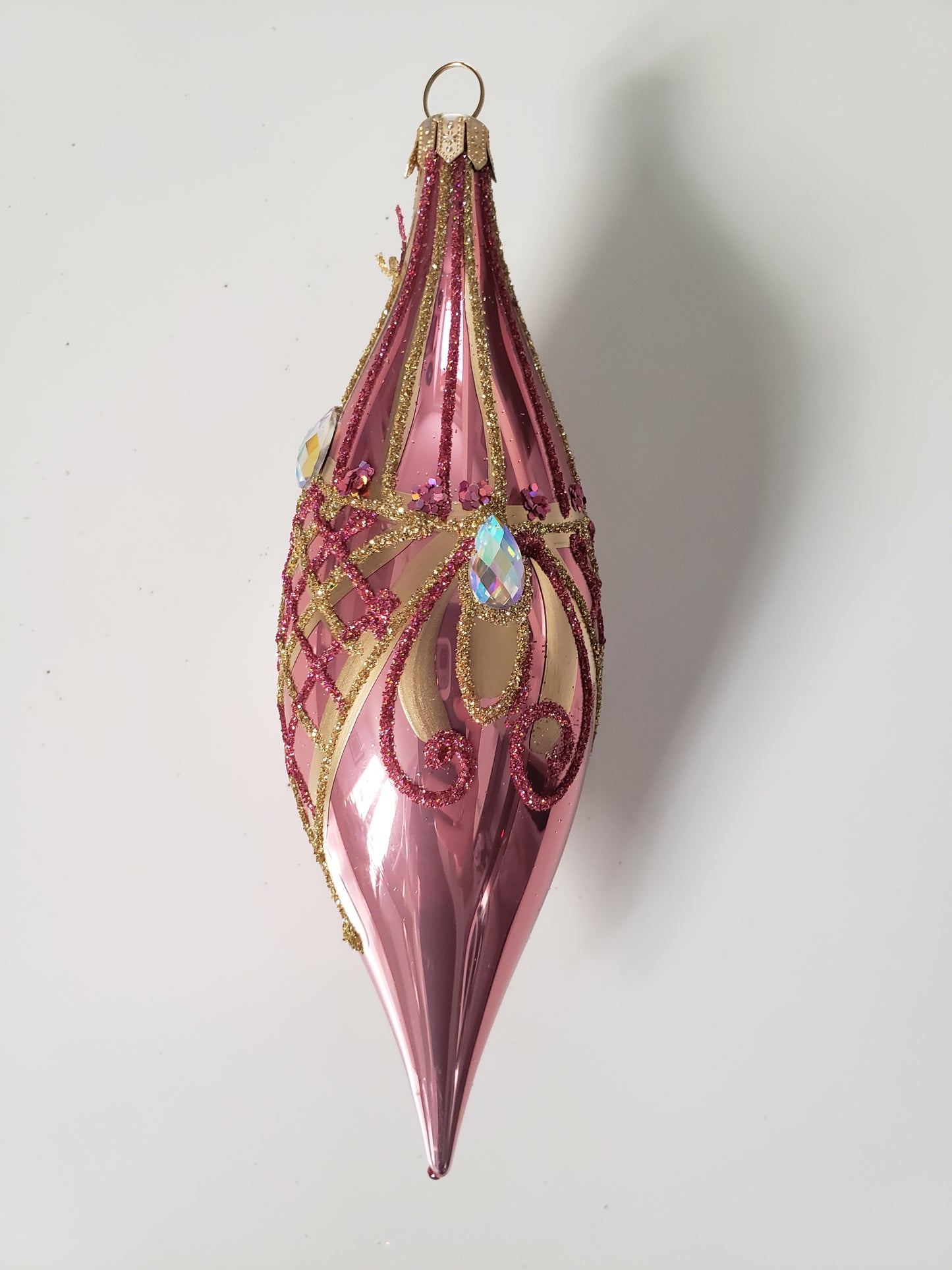 Noël baroque - Rose - Goutte fine 🇵🇱