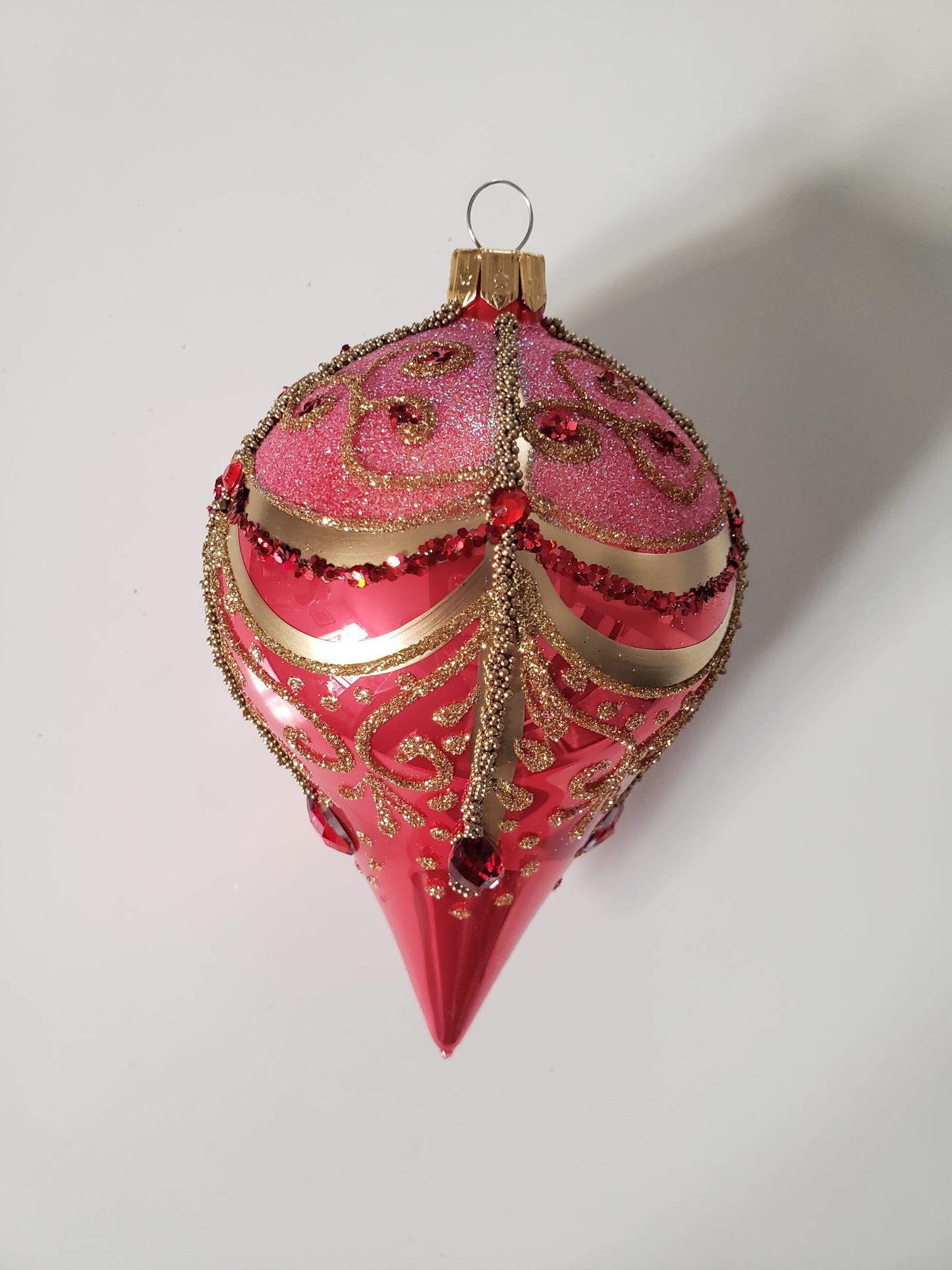 Noël baroque - Rouge - Goutte large 🇵🇱