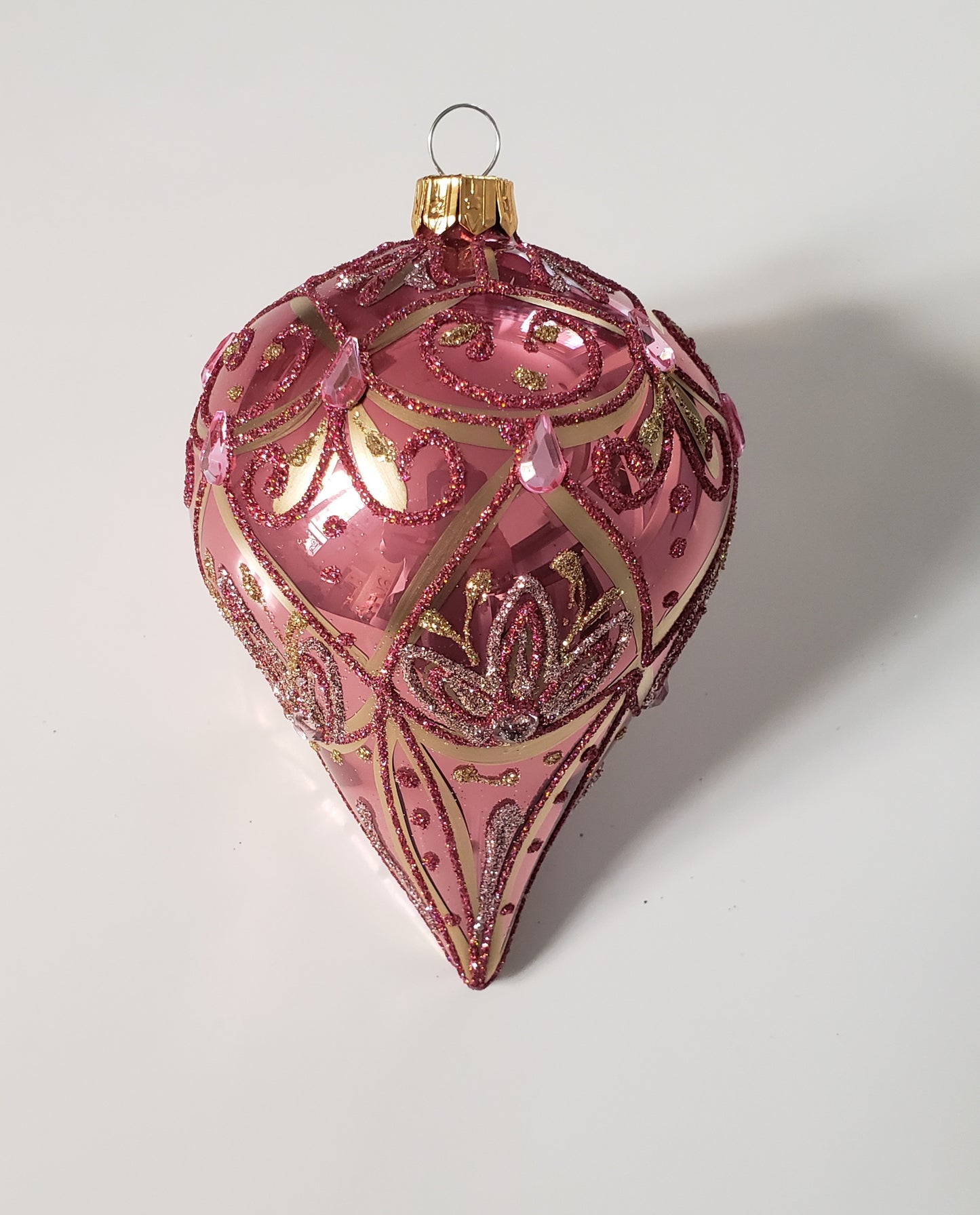 Noël baroque - Rose - Goutte large 🇵🇱