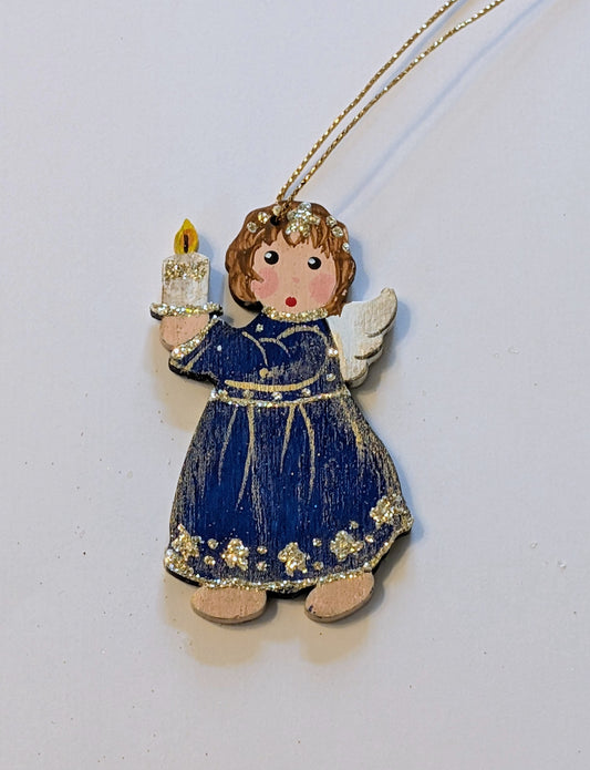 Ange bleu et sa bougie 🇩🇪