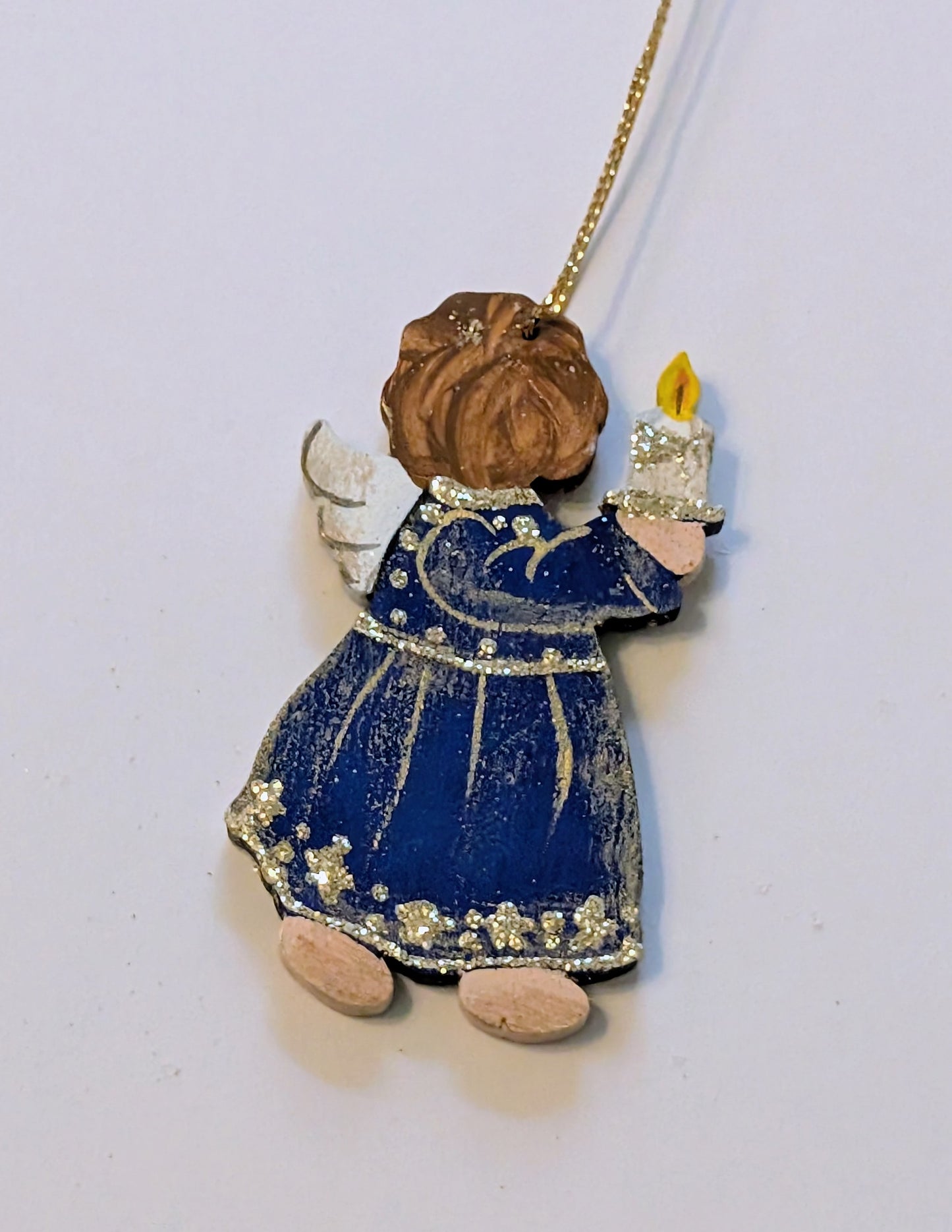 Ange bleu et sa bougie 🇩🇪