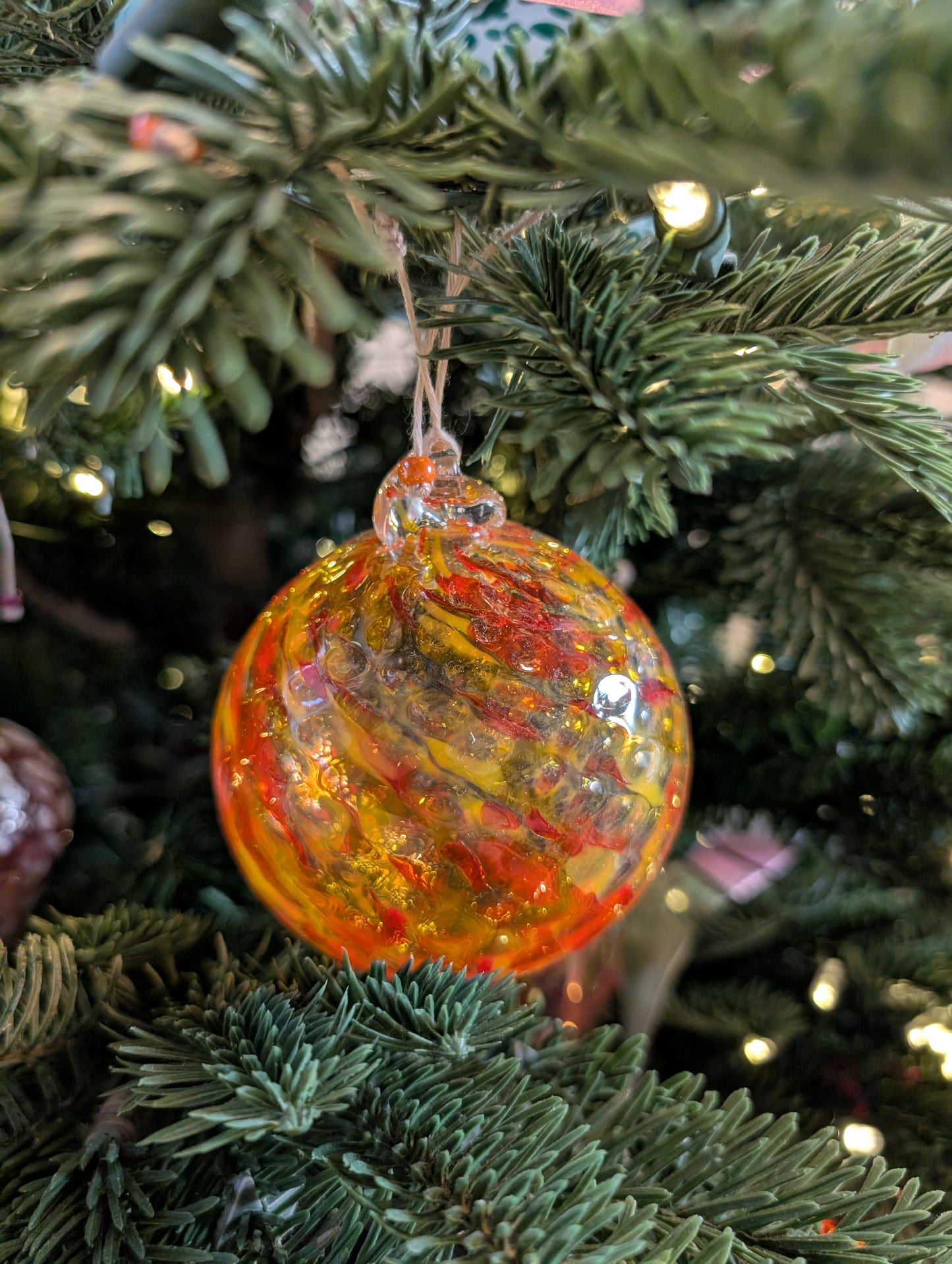 Boule Ananas - Orange & Jaune 🇫🇷