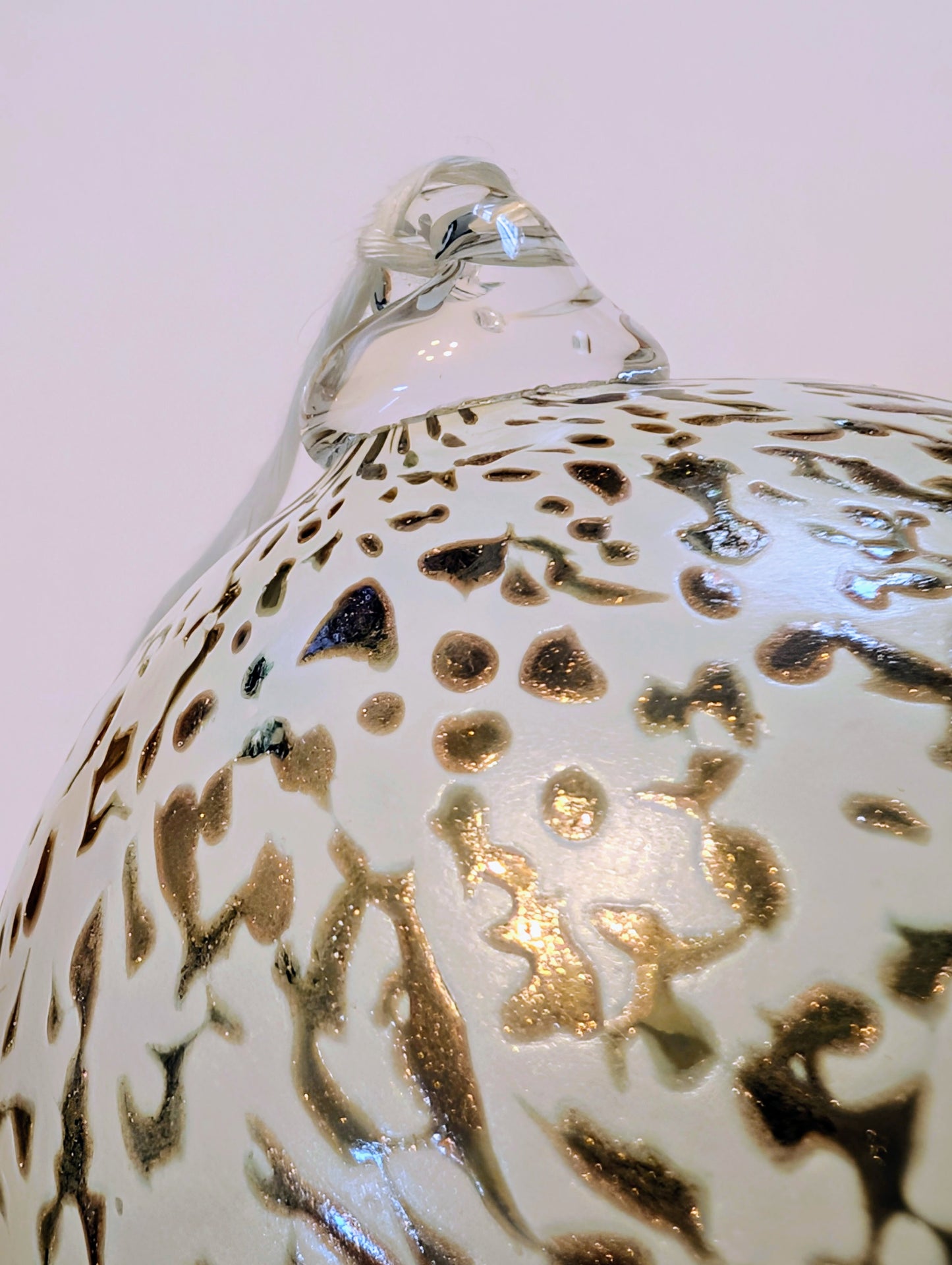 Boule Planète - Or scintillant & Blanc 🇫🇷