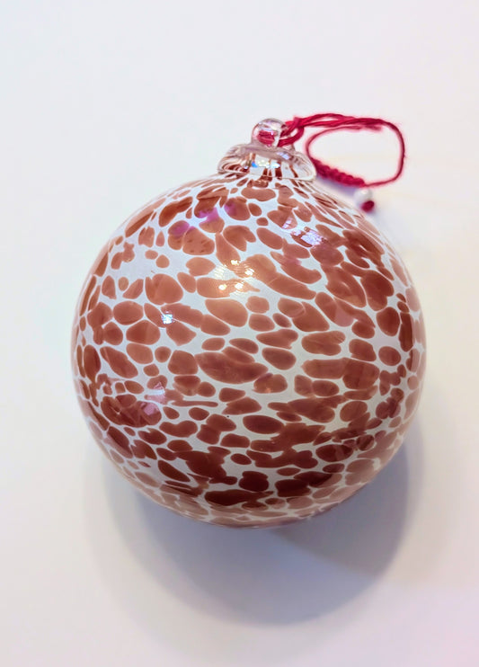 Boule Planète - Rose & Blanc 🇫🇷