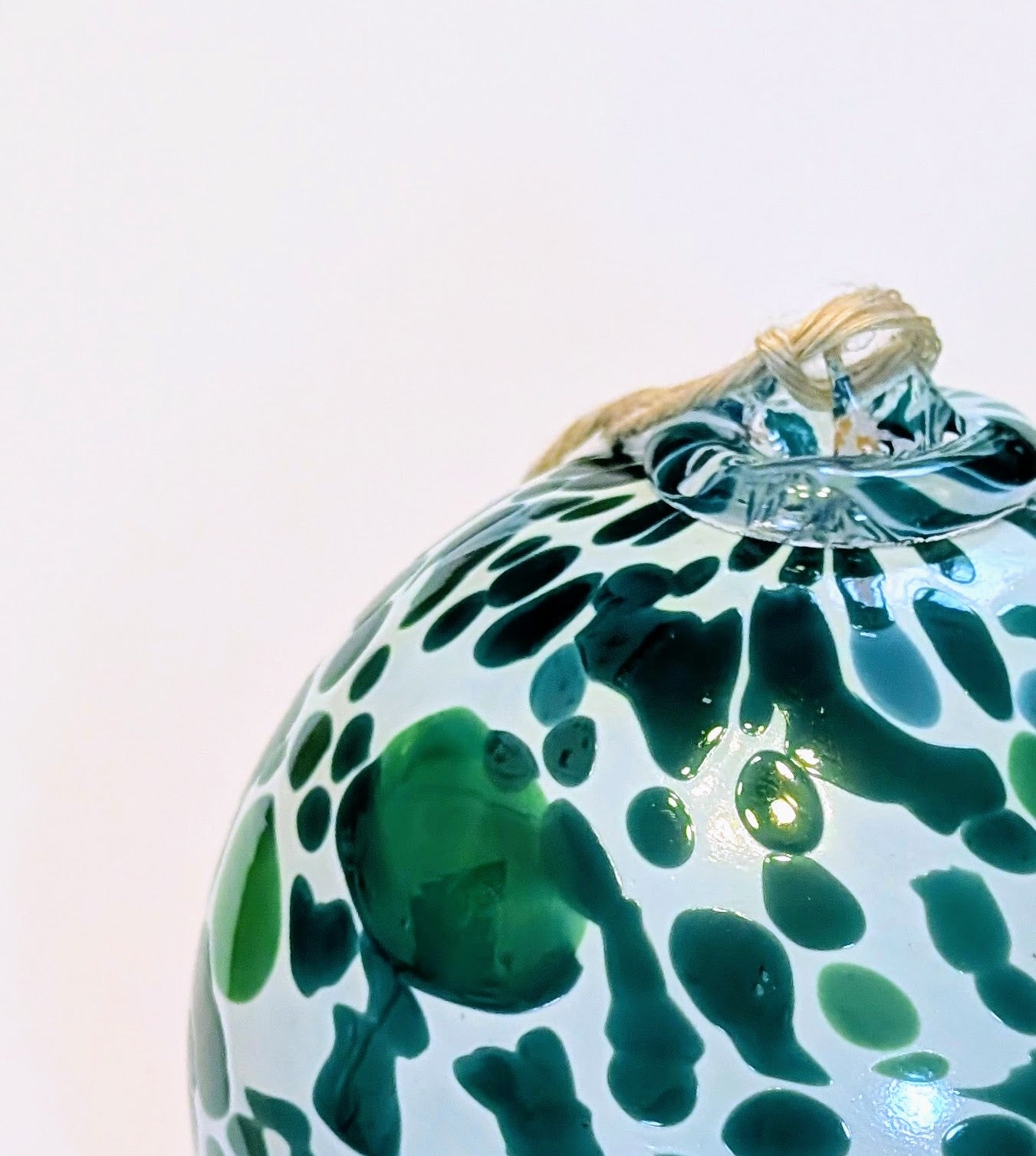 Boule Planète - Vert sapin & Blanc 🇫🇷