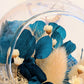 Boule Hortensias bleus - terrarium de fleurs séchées 🇫🇷