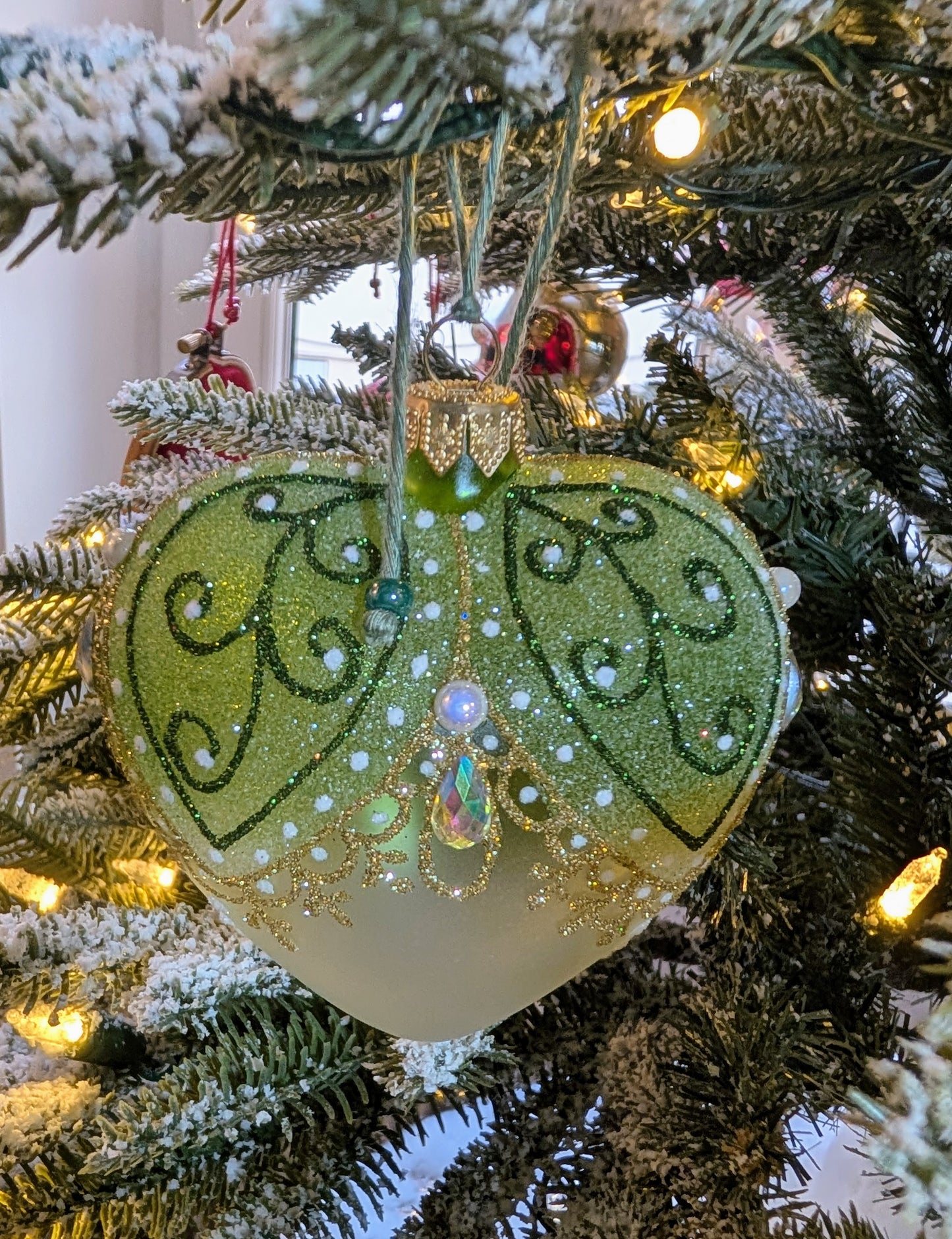 Cœur Les mille et une nuits - Vert givré 🇵🇱