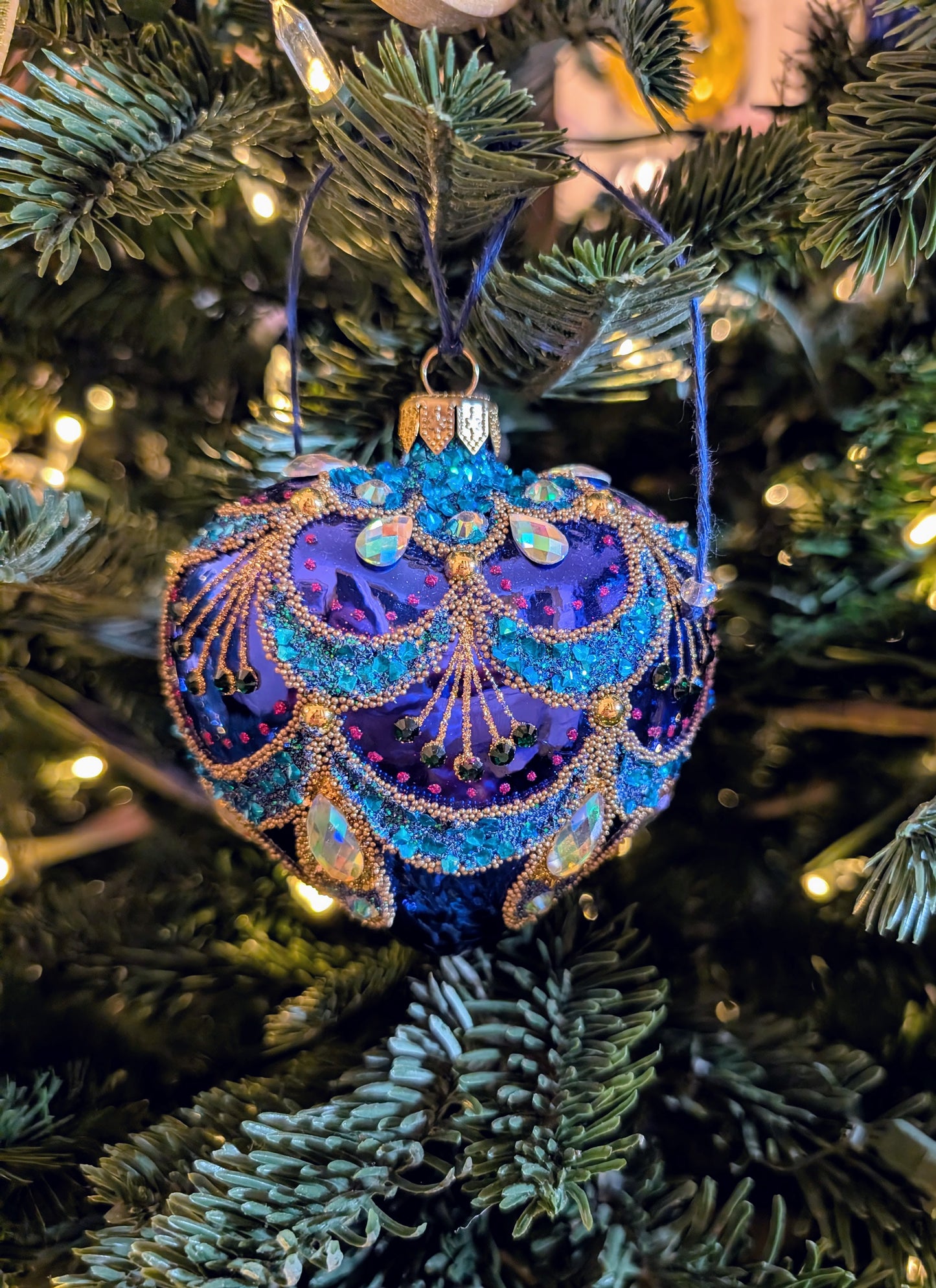 Cœur Les mille et une nuits - Violet chromé 🇵🇱