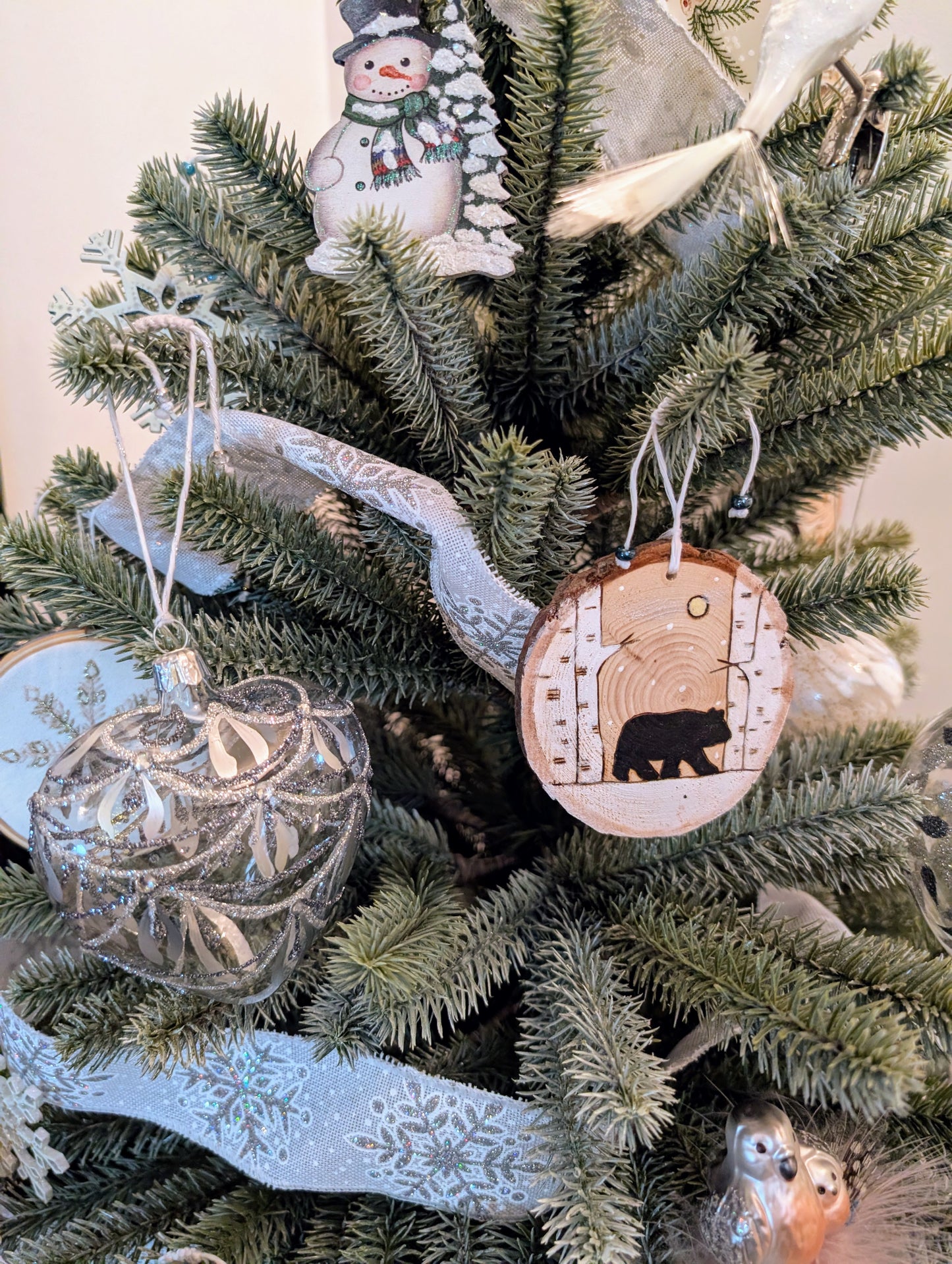 Cœur festif - transparent Argent 🇵🇱