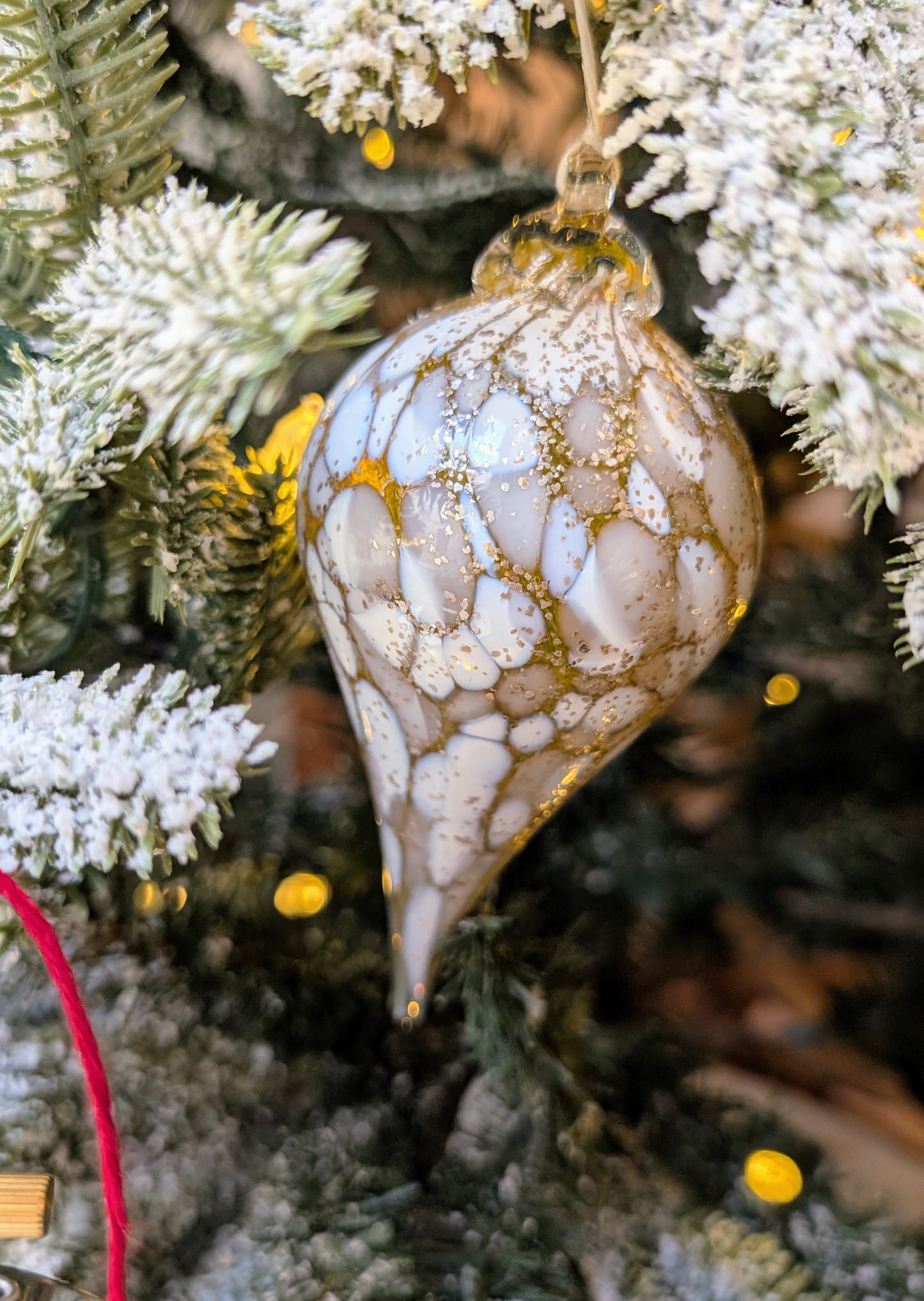 Goutte Tourbillon - Or & Blanc pailleté Or 🇫🇷