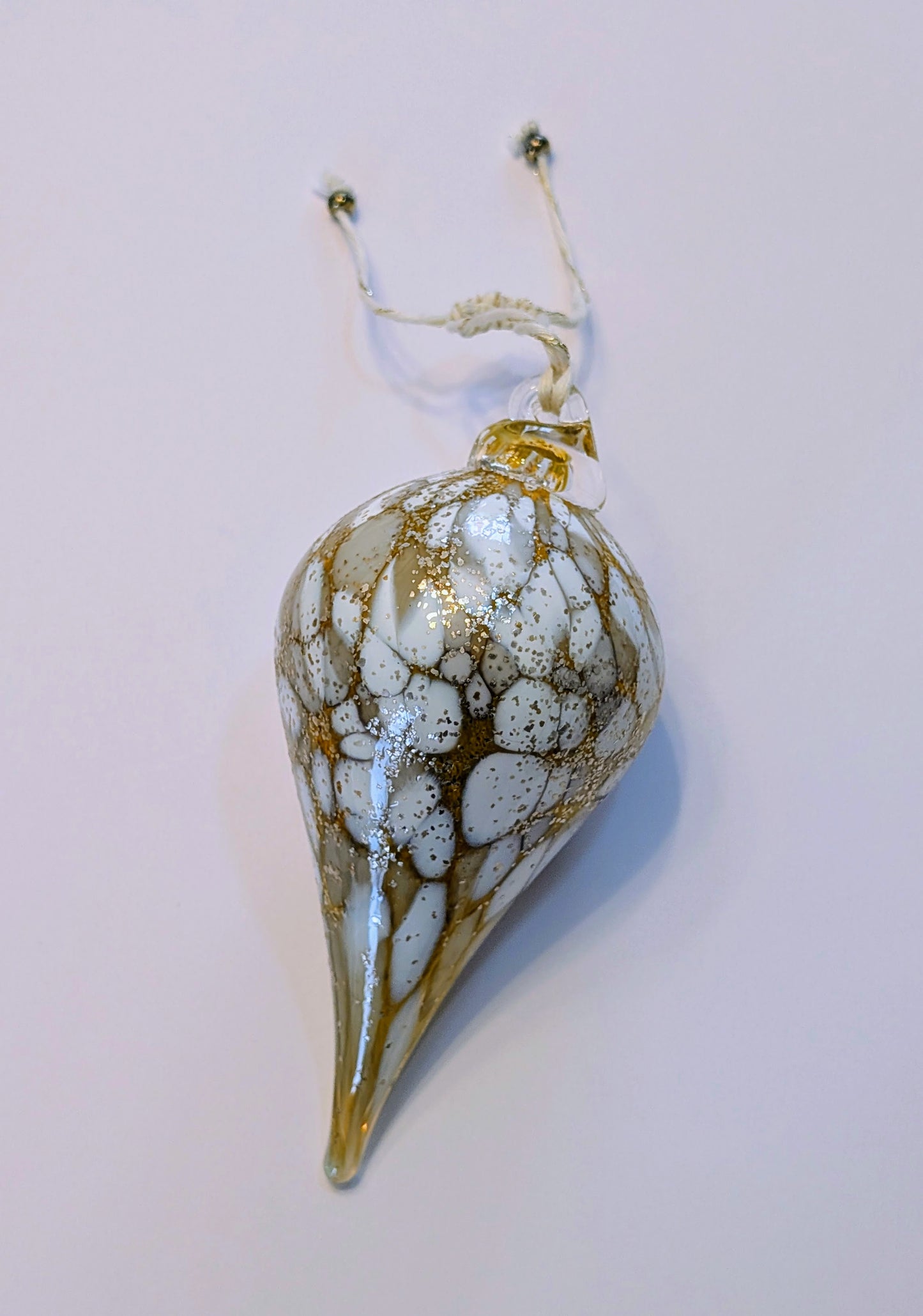 Goutte Tourbillon - Or & Blanc pailleté Or 🇫🇷
