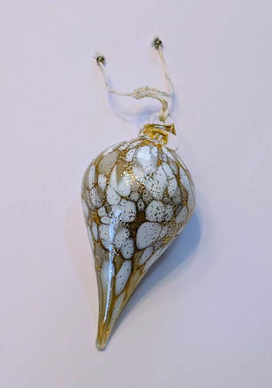 Goutte Tourbillon - Or & Blanc pailleté Or 🇫🇷