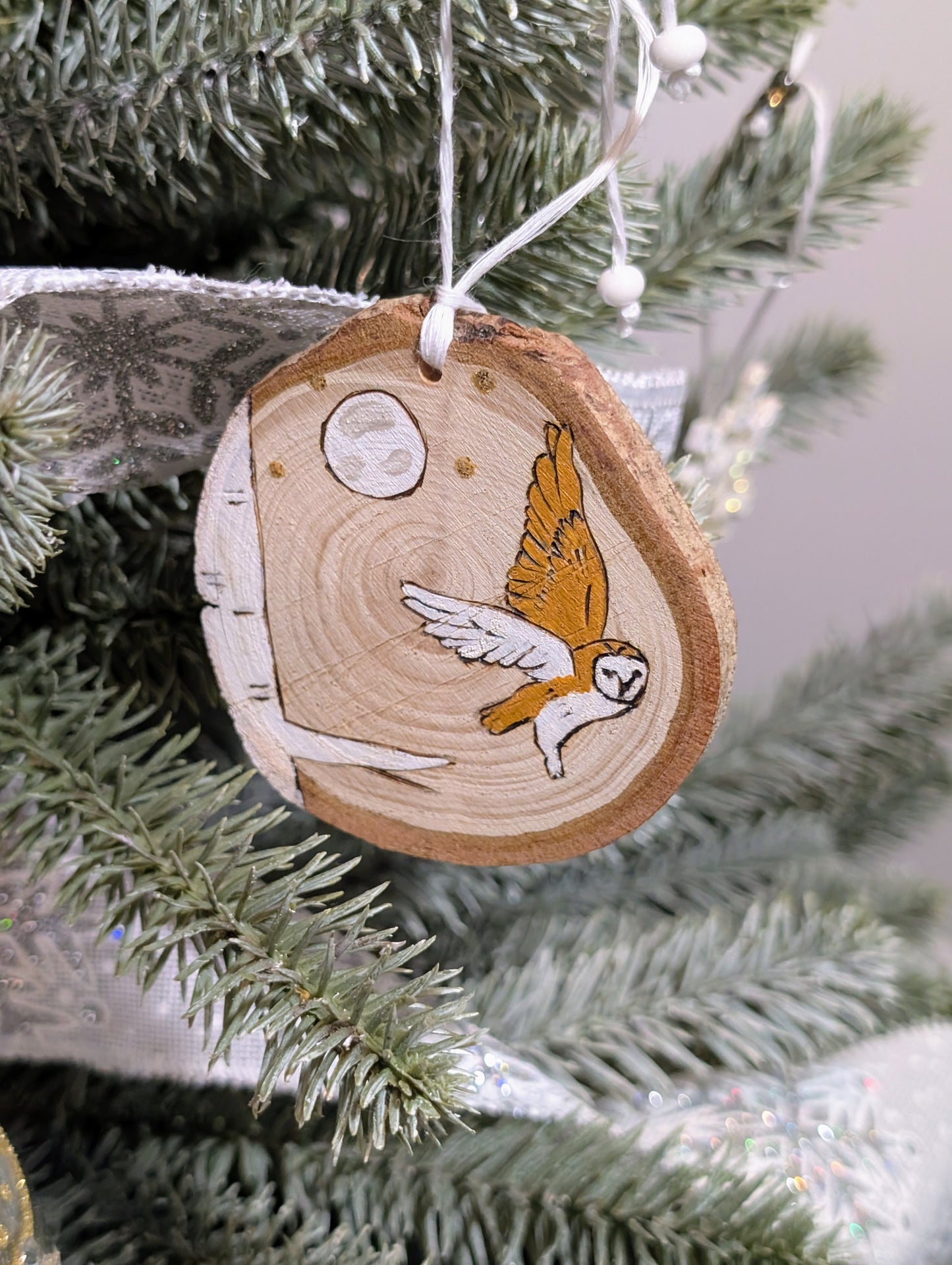 La chouette dans la nuit étoilée 🇫🇷