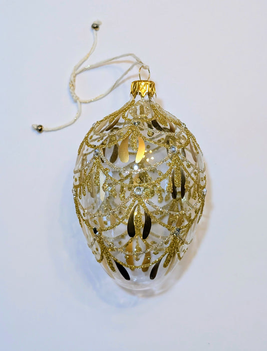 Œuf festif - Or & Argent 🇵🇱