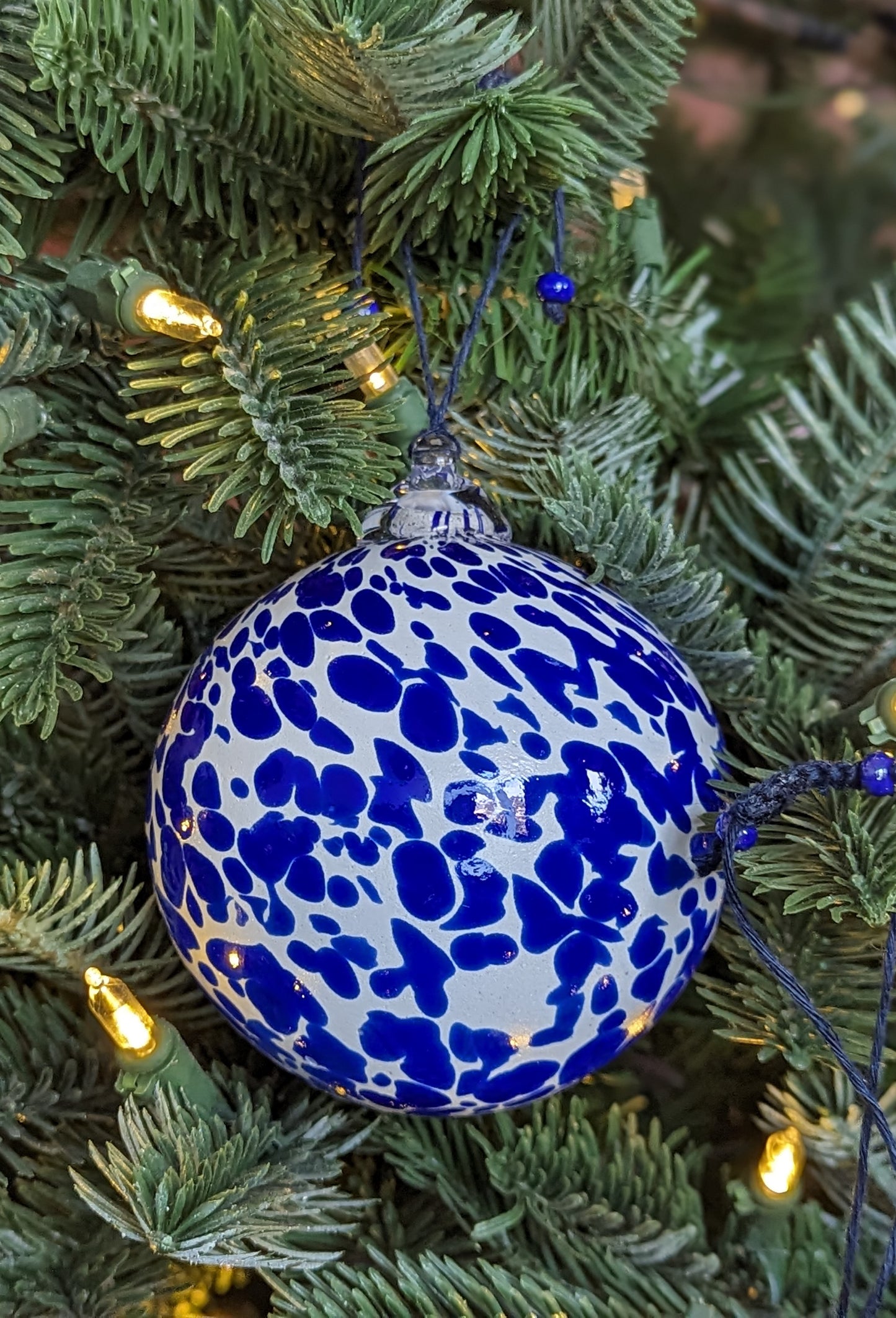 Boule Planète - Bleu & Blanc 🇫🇷
