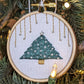 Broderie Sapin - Blanc 🇫🇷