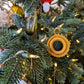 Couronne Jaune crochet surcyclé - Moyenne