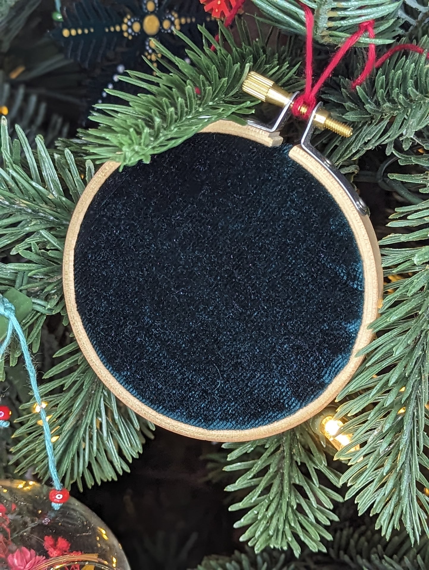 Broderie Noël - Rouge & Vert 🇫🇷