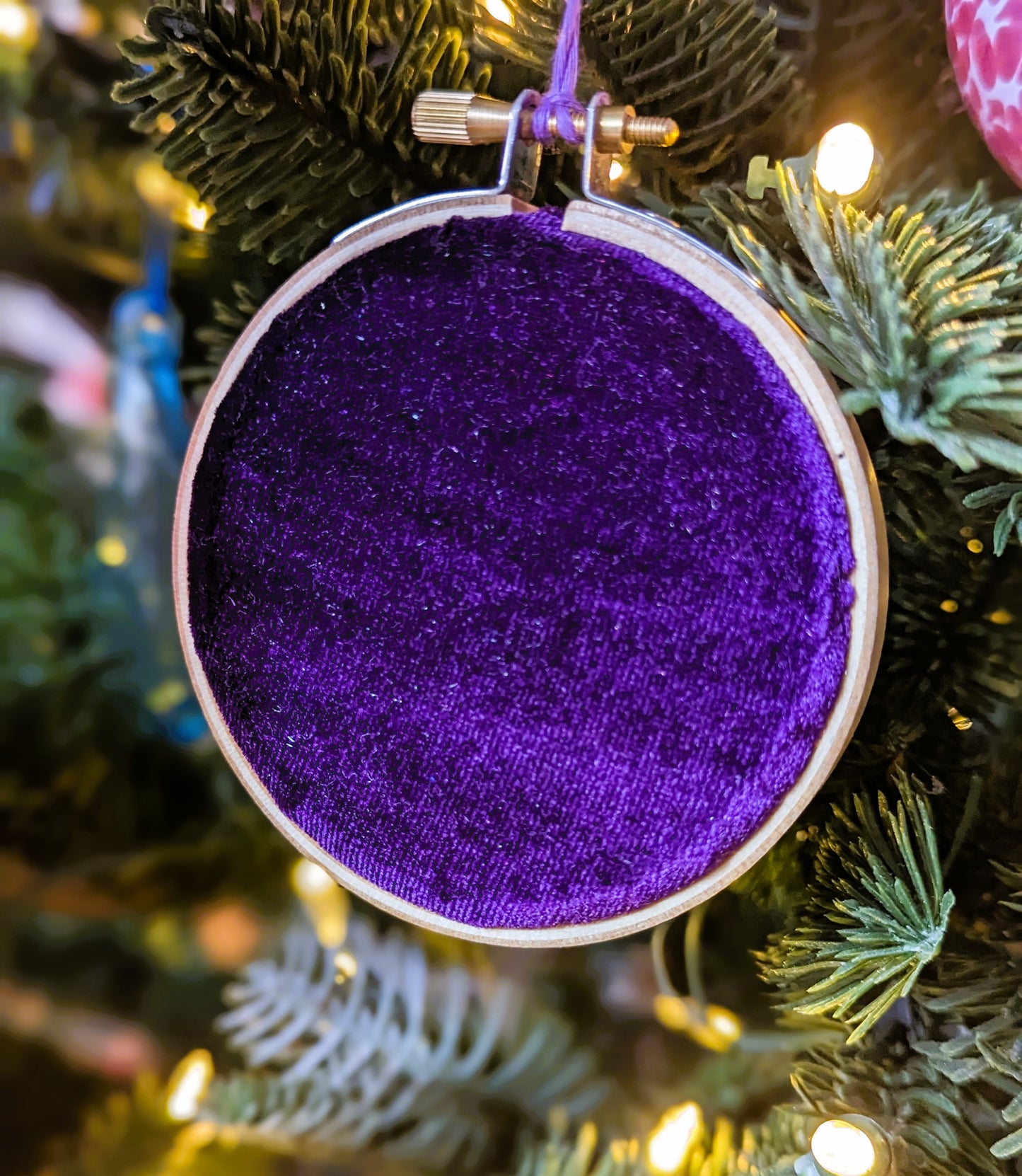 Broderie Noël - Violet 🇫🇷