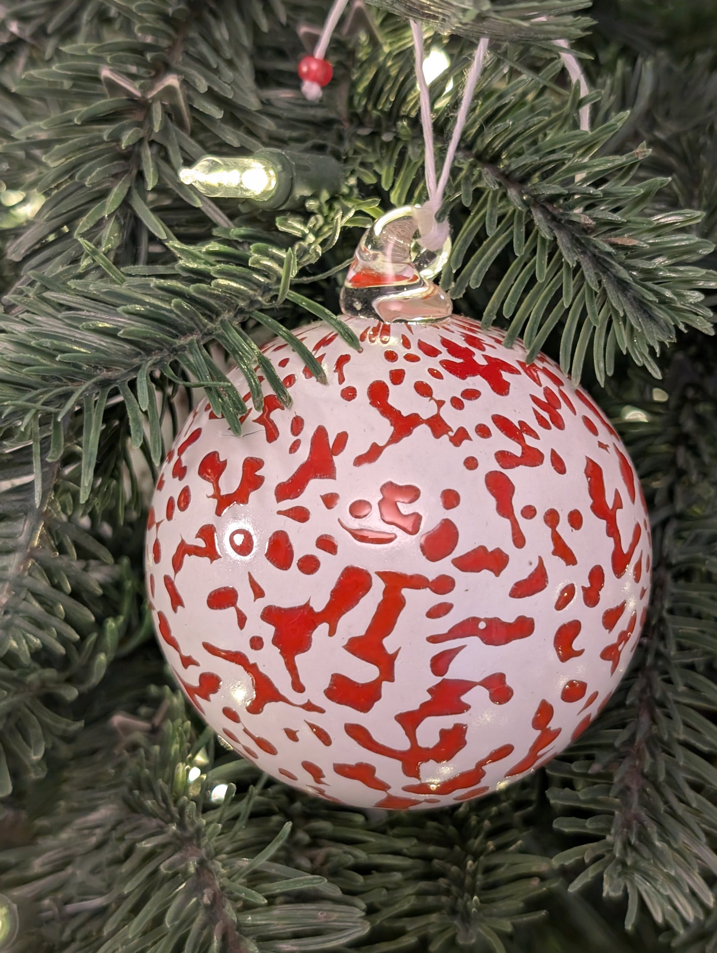 Boule Planète - Orange & Blanc 🇫🇷