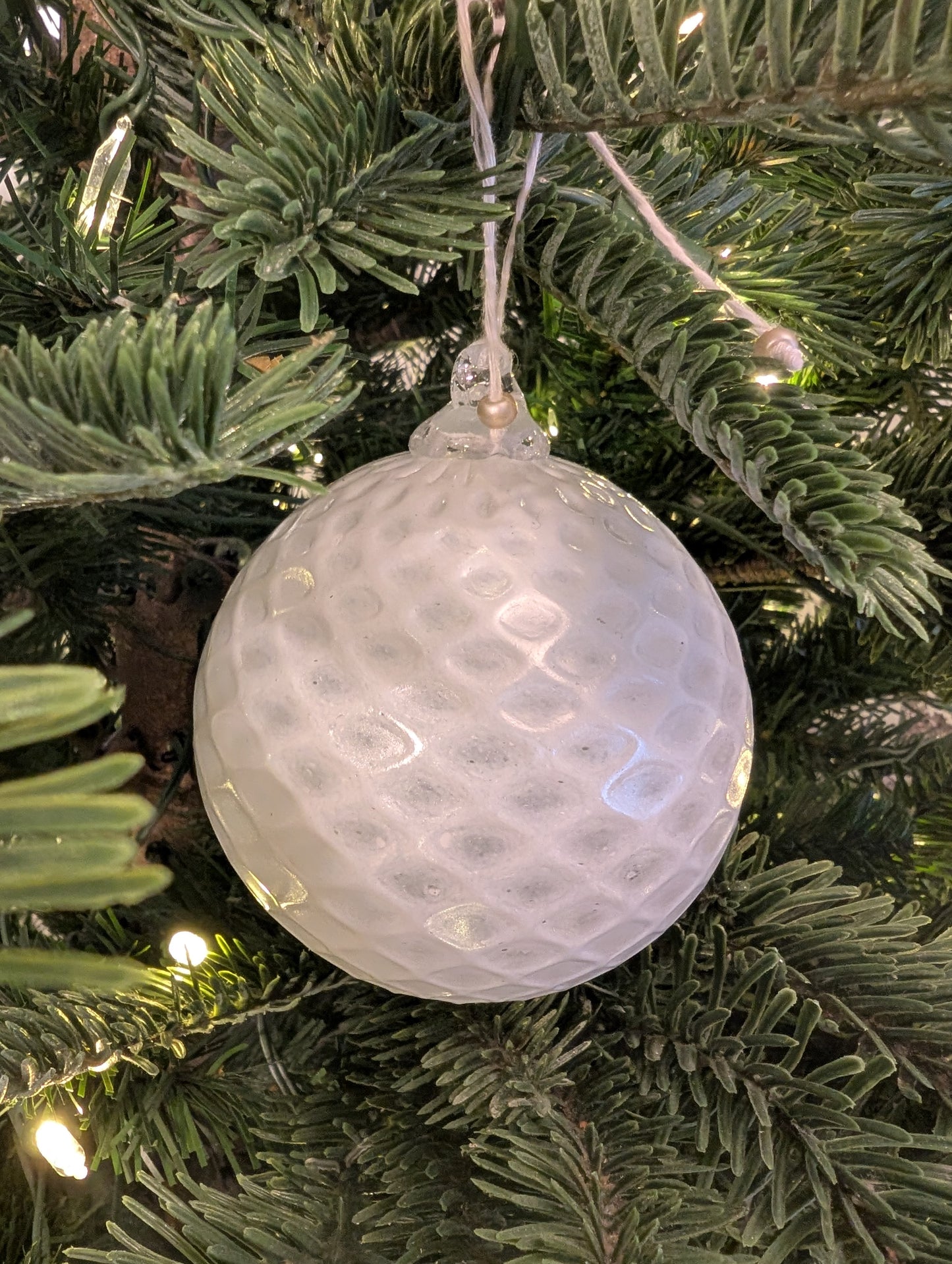 Boule Ananas - Blanc mat 🇫🇷