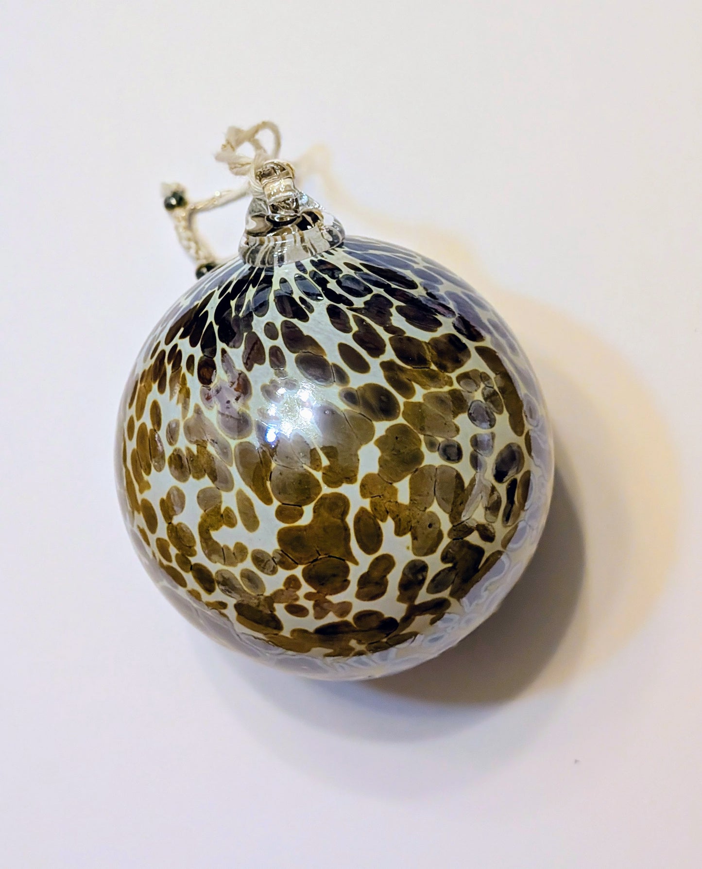 Boule Planète - Or miroir & Blanc 🇫🇷