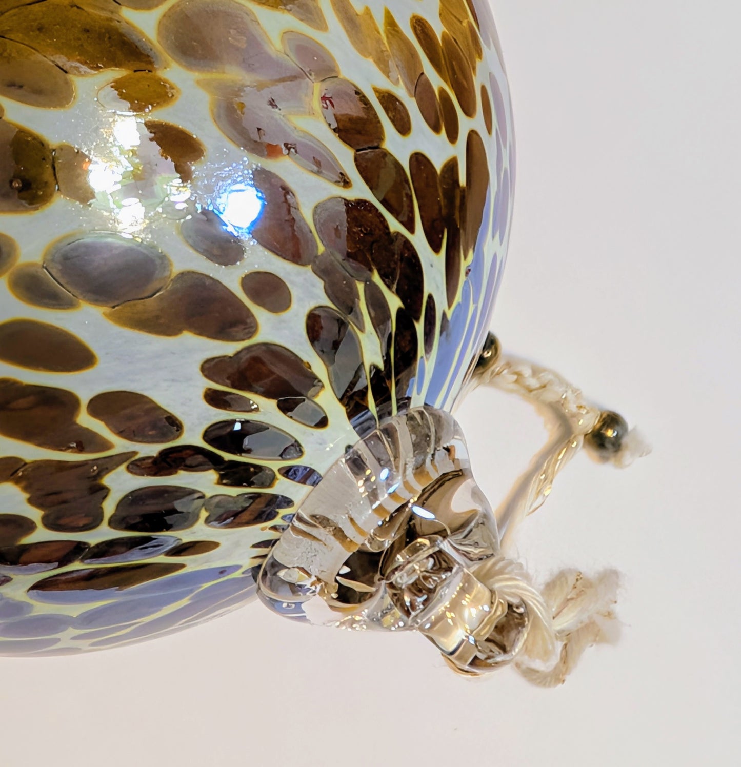 Boule Planète - Or miroir & Blanc 🇫🇷