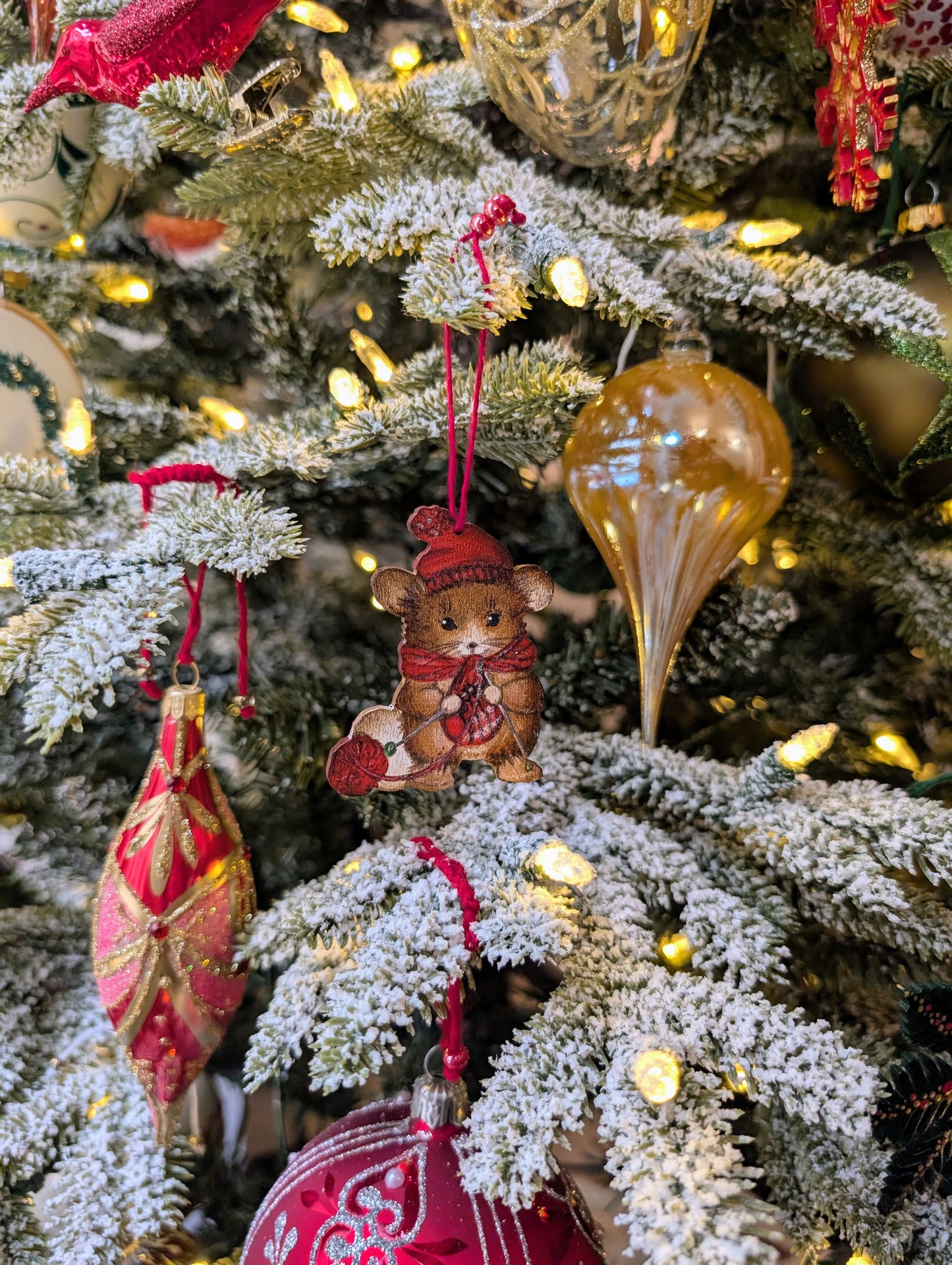 Petite souris tricoteuse 🇩🇪