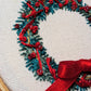 Broderie Couronne - Rouge avec guirlande 🇫🇷