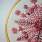 Broderie - flocon floral Rose 🇫🇷