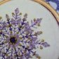 Broderie - flocon perlé Violet et Or 🇫🇷